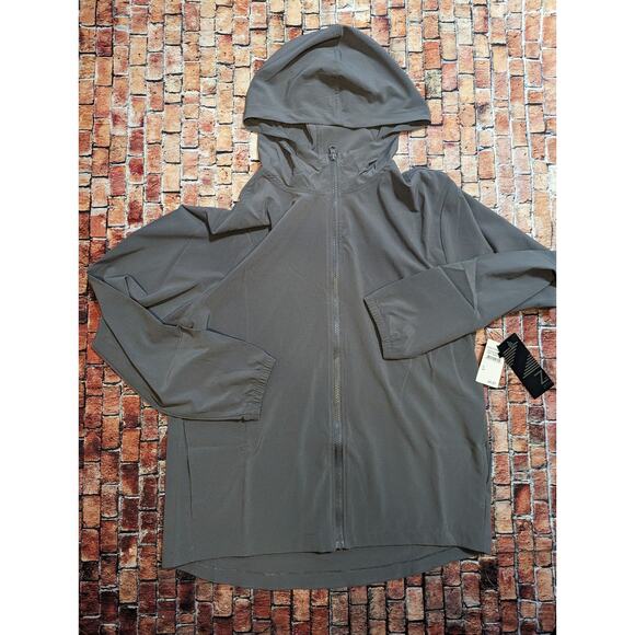 Z BY ZELLA NEW Traction Training Jacket in Grey Shade Men's M - Picture 4 of 5